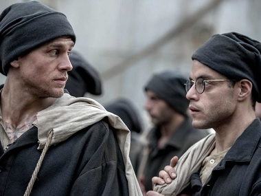 Charlie Hunnam, Rami Malek's prison drama remake Papillon to release in India on 31 August Charlie Hunnam, Rami Malek's prison drama remake Papillon to release in India on 31 August