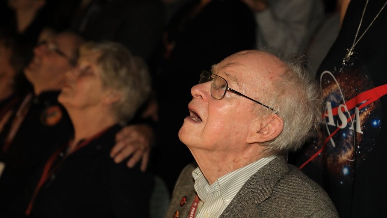 Watching your namesake fly: This spacecraft is the only NASA probe in history to be named after a living person — in this case, 91-year-old solar physicist Eugene Parker (in pic). Image courtesy: NASA Watching your namesake fly: This spacecraft is the only NASA probe in history to be named after a living person — in this case, 91-year-old solar physicist Eugene Parker (in pic). Image courtesy: NASA