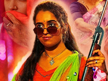 Pataakha first look posters unveiled by director Vishal Bhardwaj; trailer to release on 15 August Pataakha first look posters unveiled by director Vishal Bhardwaj; trailer to release on 15 August