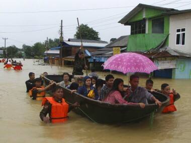 Myanmar endures worst of Mekong monsoon floods; 150,000 people forced to flee, evacuation ordered in 4 provinces
