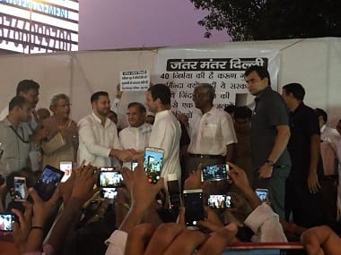 Muzaffarpur shelter home rapes: Opposition targets Bihar govt at Tejashwi Yadav-led Jantar Mantar protest