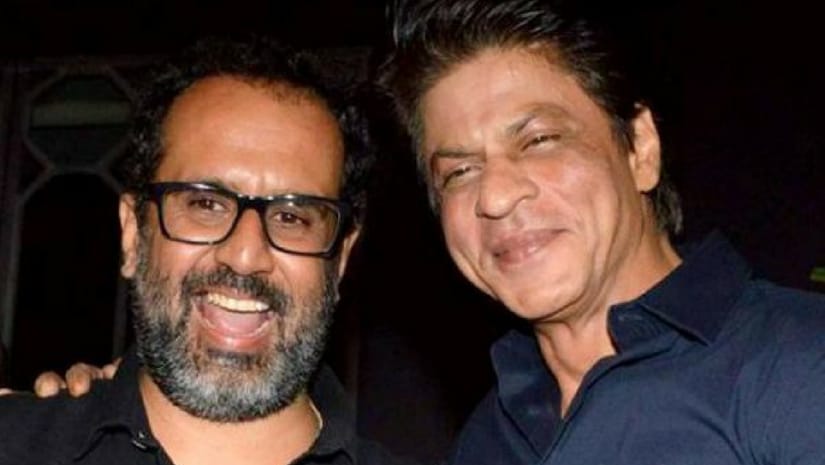 Aanand L Rai (left) with Shah Rukh Khan. Image from Facebook