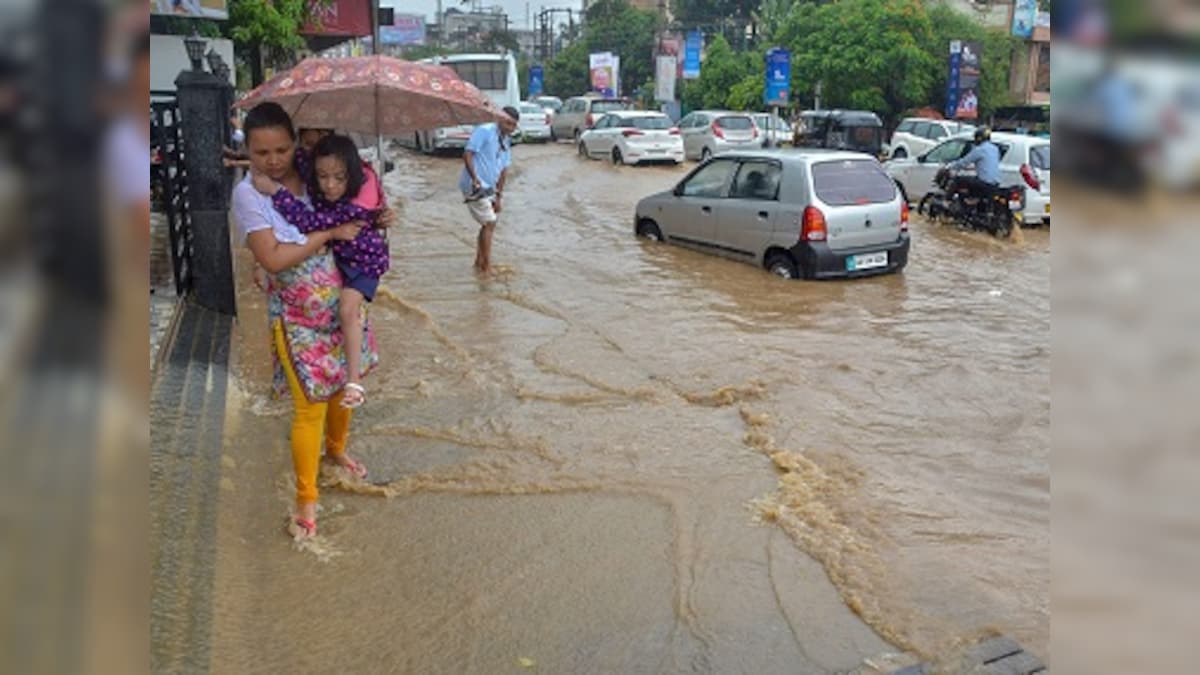 Heavy rainfall warning issued in parts of Gujarat; state Met department says depression in Arabian Sea may turn into cyclonic storm