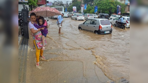 Heavy rainfall warning issued in parts of Gujarat; state Met department says depression in Arabian Sea may turn into cyclonic storm