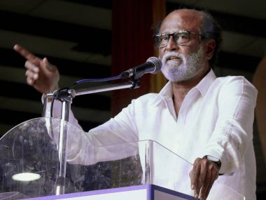 DMK hits out at actor Rajinikanth, calls him a 'puppet being supported by communal elements' DMK hits out at actor Rajinikanth, calls him a 'puppet being supported by communal elements'