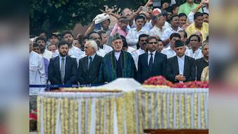 Atal Bihari Vajpayee's funeral: Representatives of Pakistan, other SAARC countries attend ceremony in Delhi