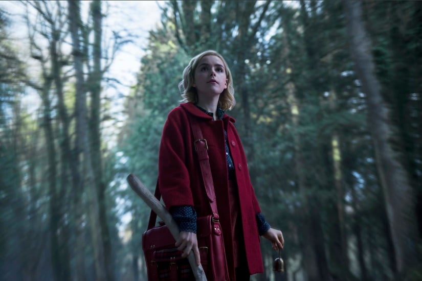 Netflix releases first look of Chilling Adventures of Sabrina, with Kiernan Shipka as the teenage witch