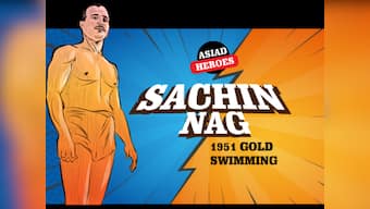Asian Games 2018: Illustrated history of Sachin Nag, the swimmer who won India's first Asiad gold in 1951