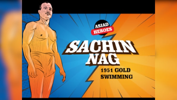 Asian Games 2018: Illustrated history of Sachin Nag, the swimmer who won India's first Asiad gold in 1951