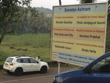 'I'm giving them a clean chit': Chief of BJP ally MGP says Sanatan Sanstha not behind killing of rationalists 'I'm giving them a clean chit': Chief of BJP ally MGP says Sanatan Sanstha not behind killing of rationalists