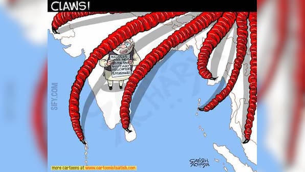 Cartoonist Satish Acharya cuts ties with Mail Today alleging censorship; editor Dwaipayan Bose rejects claim as baseless