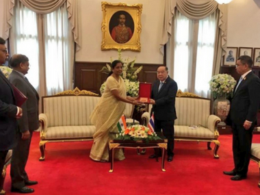 Nirmala Sitharaman holds talks with Thailand defence minister; two sides decide to step up security cooperation Nirmala Sitharaman holds talks with Thailand defence minister; two sides decide to step up security cooperation