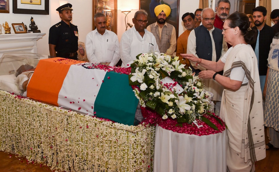 UPA chairperson Sonia Gandhi described Vajpayee as a UPA chairperson Sonia Gandhi described Vajpayee as a