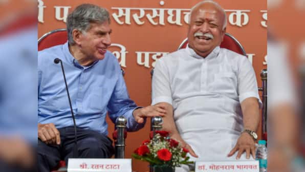 Ratan Tata attends RSS event in Mumbai; Mohan Bhagwat says organisation believes in 'inclusive development'