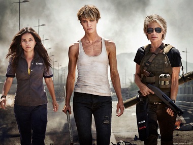 Terminator first look: Linda Hamilton returns as Sarah Connor, with Natalia Reyes, Mackenzie Davis Terminator first look: Linda Hamilton returns as Sarah Connor, with Natalia Reyes, Mackenzie Davis