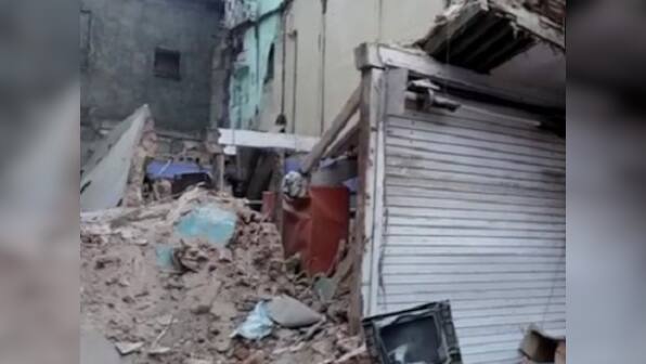 Two-storey building collapses in Gujarat's Vadodara; one dead; six-month-old baby among four injured