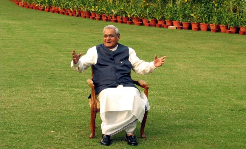File image of former prime minister Atal Bihari Vajpayee. Reuters