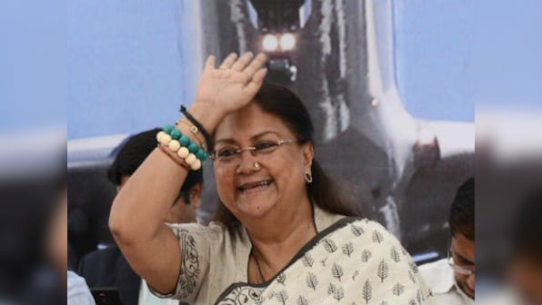 BJP, Congress spar over demonstration against Vasundhara Raje during Gaurav Yatra in Jodhpur; Opposition party accused of violence