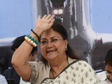 BJP, Congress spar over demonstration against Vasundhara Raje during Gaurav Yatra in Jodhpur; Opposition party accused of violence BJP, Congress spar over demonstration against Vasundhara Raje during Gaurav Yatra in Jodhpur; Opposition party accused of violence