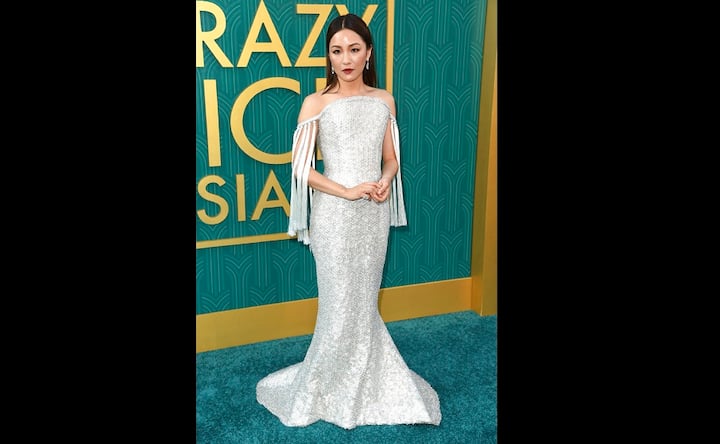 Constance Wu, Henry Golding, Kumail Nanjiani, Awkwafina attend LA premiere of Crazy Rich Asians