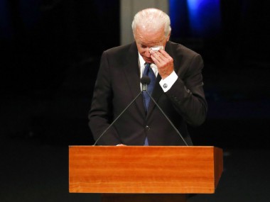 'My name is Joe Biden. I'm a Democrat. And I love John McCain': Ex-US vice-president eulogises friend as 'giant among all of us' 'My name is Joe Biden. I'm a Democrat. And I love John McCain': Ex-US vice-president eulogises friend as 'giant among all of us'