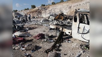 Thousands head home to Syria's Idlib after Russia, Turkey reach deal on demilitarised buffer zone in rebel bastion