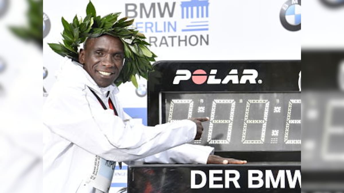 Kenya's Eliud Kipchoge topples countryman Dennis Kimetto's marathon world record in Berlin