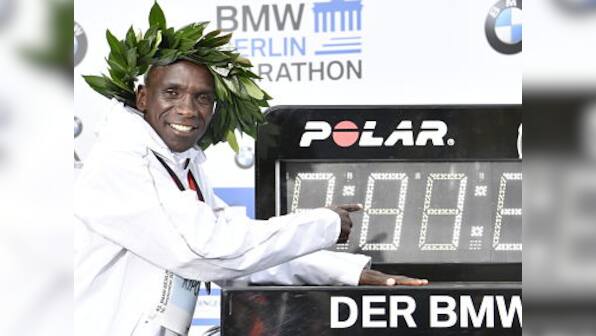 Kenya's Eliud Kipchoge topples countryman Dennis Kimetto's marathon world record in Berlin