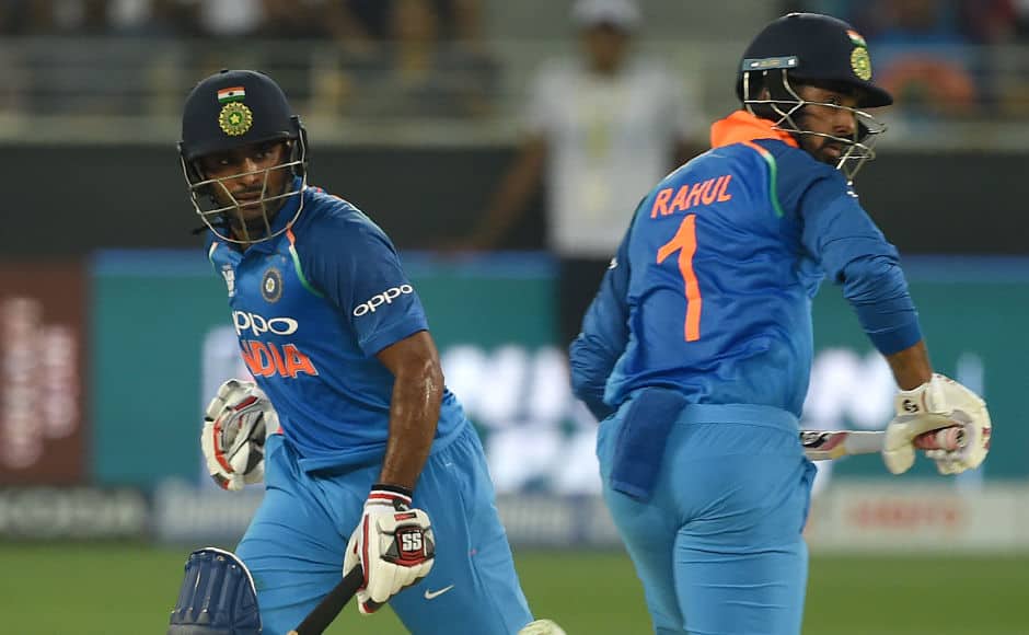 Indian openers began well, putting up 110 for the first wicket in 17.1 overs. The first wicket to fall was Ambati Rayudu, who scored 57 off 49 balls. Soon, KL Rahul (60 off 66 balls) left too and then Indian middle order derailed too as the chase was about to come to close. AFP