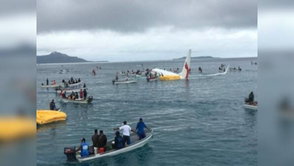 Air Niugini crash: Plane misses runway, lands in lagoon off sea in Micronesia; passengers and crew safe
