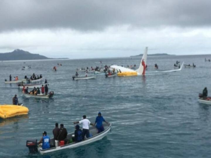Air Niugini crash: Plane misses runway, lands in lagoon off sea in Micronesia; passengers and crew safe