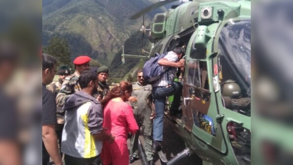 Indian Army, IAF evacuate 100 tourists bound for Yumthang valley from landslide-hit North Sikkim