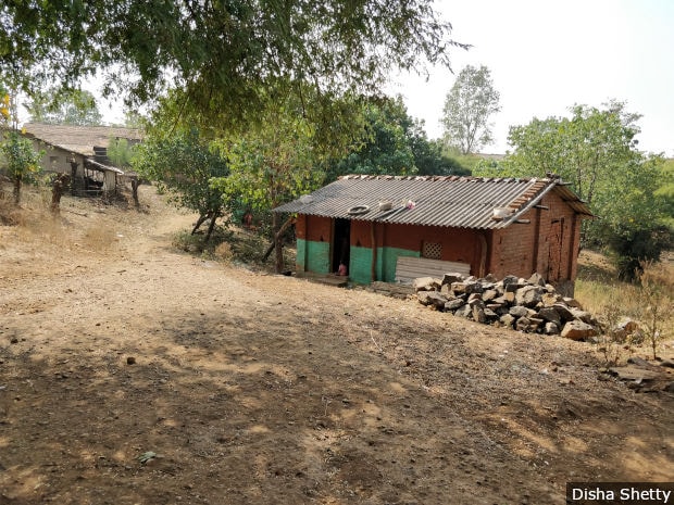 Most homes in Poshera village in Mokhada, Palghar, have two rooms, firewood-fuelled stoves, often not much more than a shed with a dirt floor, lit by a single bulb.