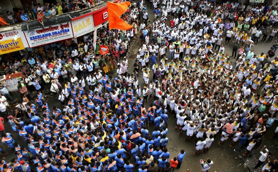 The Disaster Management Cell of the Brihanmumbai Municipal Corporation (BMC) remained alert to deal with any eventuality, while hospitals were asked to keep medical staff on standby. In the past, several Govindas were injured after falling off human pyramids. AP The Disaster Management Cell of the Brihanmumbai Municipal Corporation (BMC) remained alert to deal with any eventuality, while hospitals were asked to keep medical staff on standby. In the past, several Govindas were injured after falling off human pyramids. AP