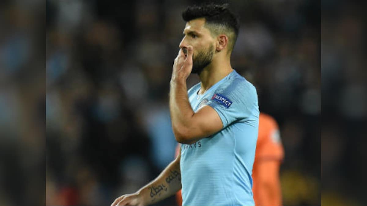 Premier League: Manchester City striker Sergio Aguero says catching leaders Liverpool is 'too hard' now