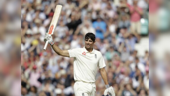 Alastair Cook marks swansong Test with ton, becomes only fifth batsmen to score century on debut and final match