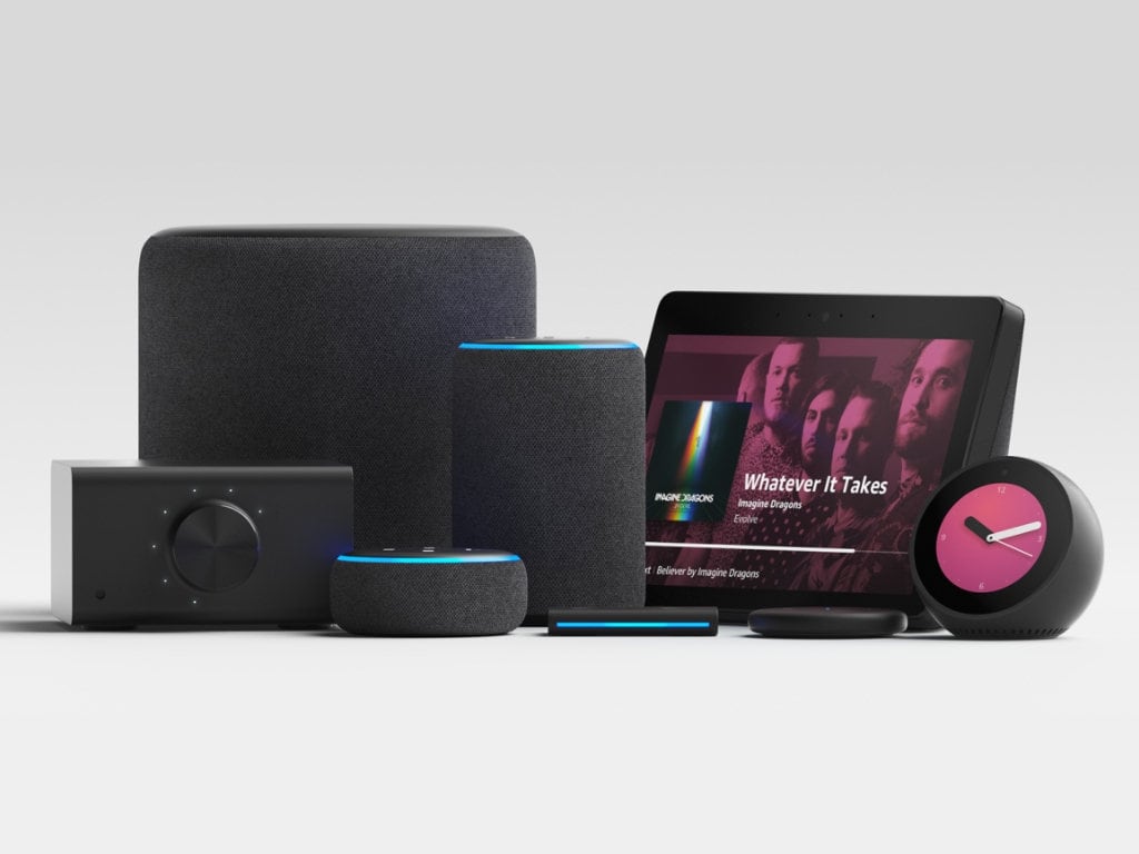 mazon's new Echo products. Image: Amazon