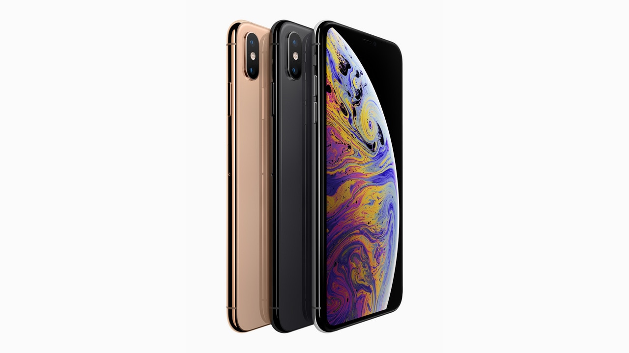 Apple iPhone XS. Image: Apple