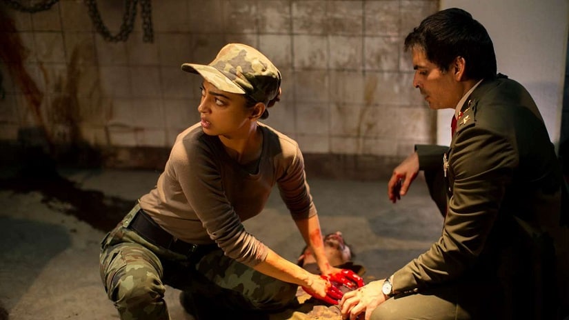 Another still from Ghoul. Netflx