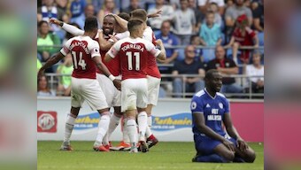 Premier League: Alexandre Lacazette's late winner helps Arsenal see off Cardiff City in five-goal thriller