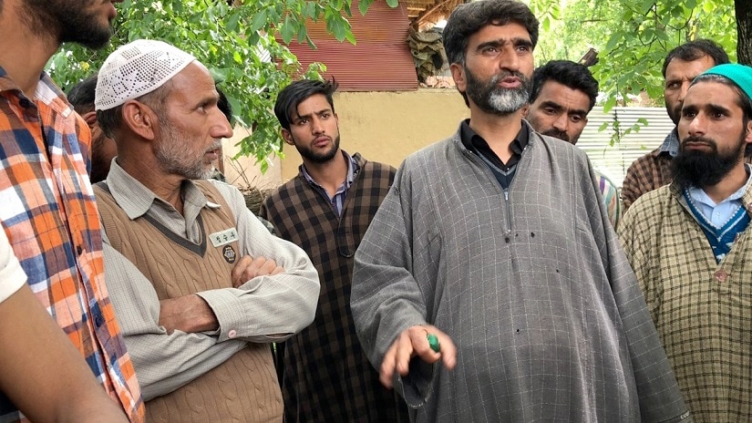People in Sopore's Harwan village said the killings will keep them away form the ballot box. Image Courtesy: Sameer Yasir