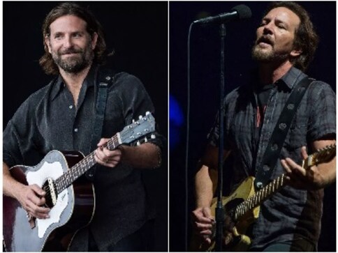 Bradley Cooper reveals his A Star Is Born character was inspired by Pearl Jam's Eddie Vedder Bradley Cooper reveals his A Star Is Born character was inspired by Pearl Jam's Eddie Vedder