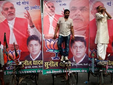 File photo of a BJP ad. Reuters