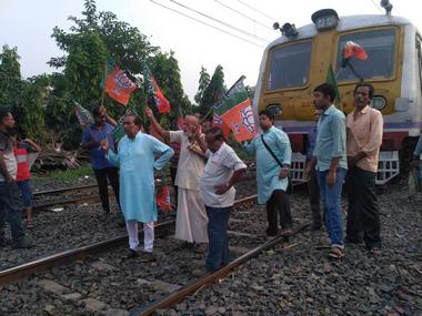 Sporadic Violence During BJP-called West Bengal Shutdown As TMC Workers ...