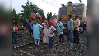 Sporadic violence during BJP-called West Bengal shutdown as TMC workers clash with protesters