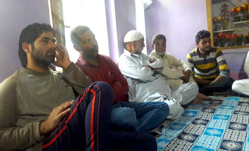 Asif Ahmad Rather, elder brother of Rifat Jaan, 23, who died after hearing alleged arrest of her younger brother by the Indian Army. Sameer Yasir