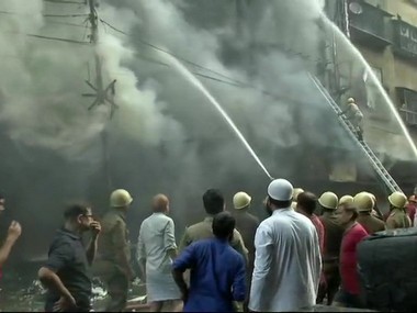 Bagri Market fire: Blaze that gutted nearly 1,000 shops in Kolkata still raging; may take several hours to control, say fire fighters Bagri Market fire: Blaze that gutted nearly 1,000 shops in Kolkata still raging; may take several hours to control, say fire fighters