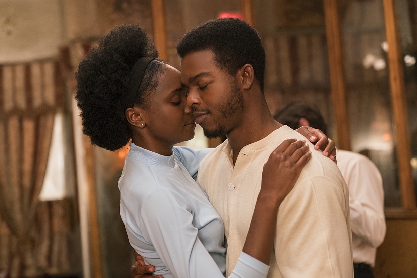 Kiki Layne and Stephan James in If Beale Street Could Talk. Image via Twitter