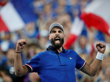 Davis Cup 2018: Benoit Paire helps France take 2-0 semis lead over Rafael Nadal-less Spain; Croatia in control against USA Davis Cup 2018: Benoit Paire helps France take 2-0 semis lead over Rafael Nadal-less Spain; Croatia in control against USA