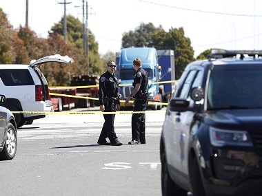 Ten shot at California apartment complex, three critical; police looking for suspect, motive